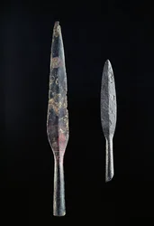 Zwei Speerspitzen (Eisen)